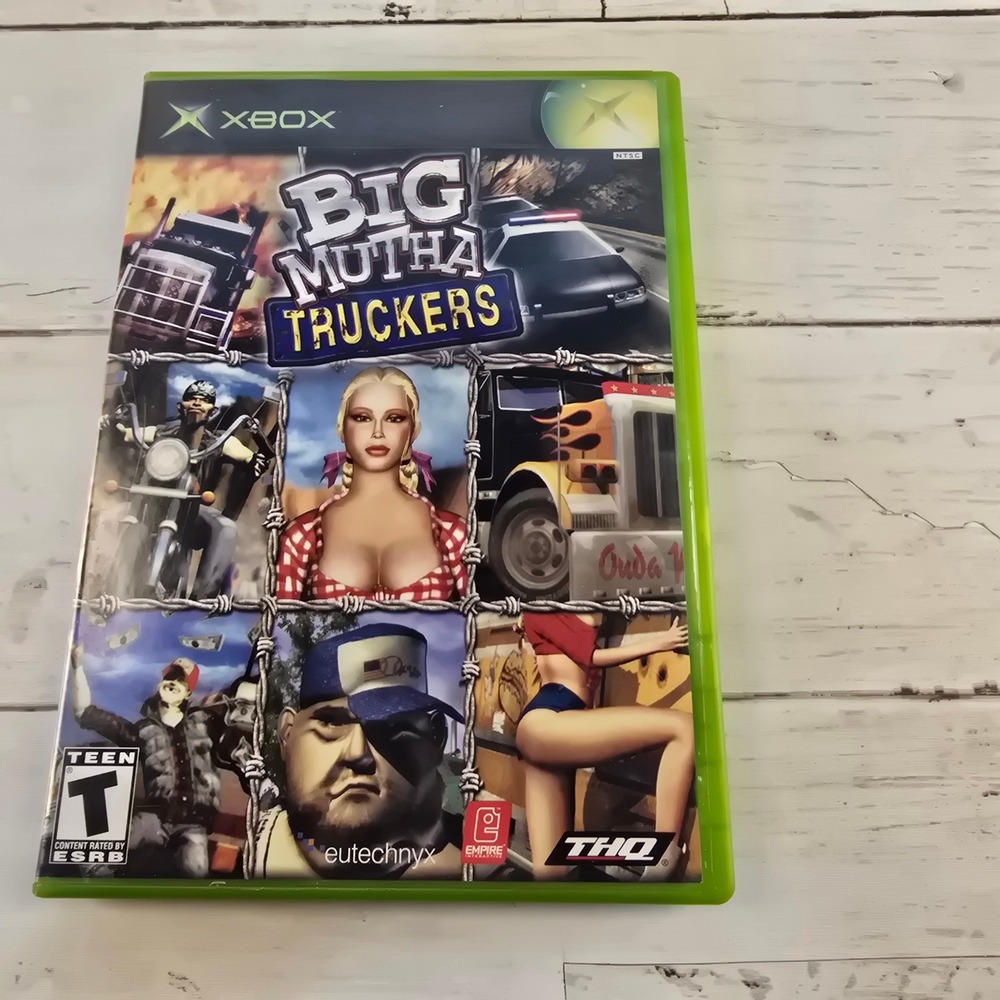 Big Mutha Truckers Microsoft Xbox Original Game THQ 2003 CIB Complete